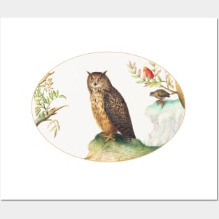 Owl with a Second in the Distance Eating a Rabbit (1575–1580) Posters and Art